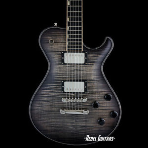 Knaggs Guitars Steve Stevens SSC in Satin Charcoal Burst with Tier 1 Top