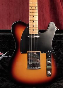 2010 Fender Custom Shop Telecaster Delux Sunburst