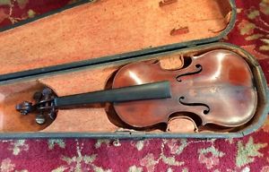 18th-19th Century English Violin Presented By City Bolton England In 1836 Named