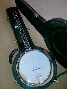 GOLDSTAR BANJO GF-100 MAHOGANY BRAND NEW/ HARDSHELL CASE!!