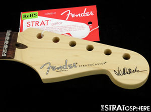 2016 USA Fender JEFF BECK Stratocaster Strat NECK Guitar LSR Rosewood SALE!