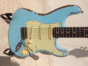 Brazilian Rosewood (CITES CERTIFIED) Fender Stratocaster replica Grosh Pickups!!