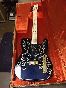 Fender James Burton Telecaster Blue Flame 2015