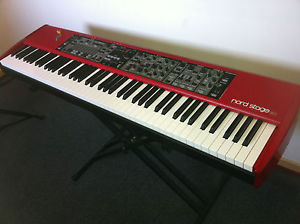Clavia Nord Stage 88 EX Digital Piano Organ Synth + Flight Case