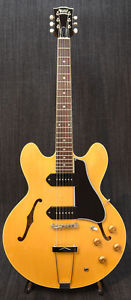 Archtop Tribute AT-130 Full Acoustic Type Made in Japan E-Guitar Free Shipping