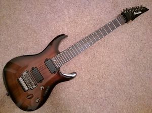 Ibanez S5527TKS Prestige 7 string guitar S5527 S5427 MINT Lo Pro Edge