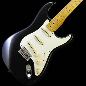 FreeShipping Used Fender Custom Shop TBC 50s Stratocaster Journeyman Relic Black