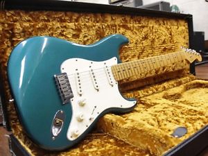 Fender USA American Standard Stratocaster Blue Mettalic Used Electric Guitar F/S