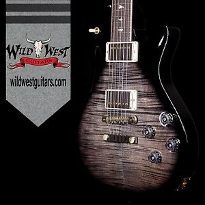 PRS 10 Top McCarty Singlecut 594 SC 594Flame Top Gray Black Smokeburst