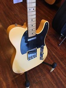 Fender Road Worn 50s Telecaster Vintage Blonde with Deluxe Gigbag