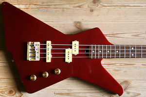 VERY RARE VINTAGE 1981 IBANEZ DESTROYER II EXPLORER BASS JAPAN ROCK HEAVY METAL