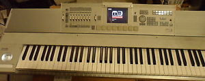 Korg M3 Expanded 88-Weighted Keys Music Workstation Keyboard EXB256mb