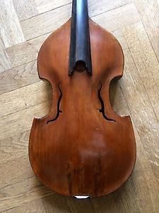 VIOLA DA GAMBA ANDREAS JAISS, TOLZ 1727, 41,3 cm. Viola d'amore old antique