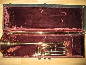 1960 CG CONN 88H PROFESSIONAL MODEL TROMBONE #885xxx - Elkhart IN - Good Cond !!