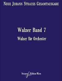 Walzer RV 270-318 Band 7 Strauß (Son), Johann orchestra score and critical comme
