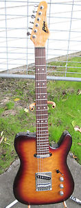 PBC JADS TELE-STYLE DAVE BUNKER TELECASTER TENSION FREE NECK, KINMAN & CASE TELE