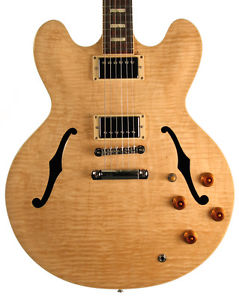 Gibson Custom Shop ES-335, Figured Supérieur Rétro Naturel (d'occasion)