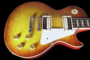 2016 GIBSON LES PAUL 1958 CUSTOM SHOP 58 VOS R8 FLAME TOP w CONTOURED HEEL