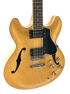Yamaha SA700, Natural, “335” Style, Semi Hollow Body, 1981, OHSC