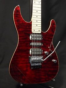 SCHECTER NV-Ⅲ-24 LED Signal neck Used Electric Guitar Free Shipping