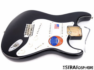 LOADED Fender American ERIC CLAPTON Strat BODY Stratocaster Black SALE!