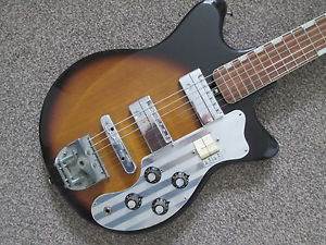 Starway vintage sixties elctric guitar with hardcase.