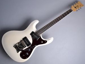 Mosrite Super Custom 65 / Pearl White guitar From JAPAN/456