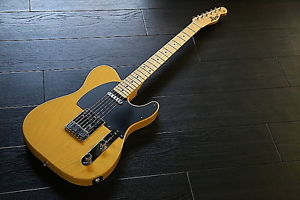 Navigator N-TE-380LTD Yellow Hard Case Telecaster E-Guitar Free Shipping