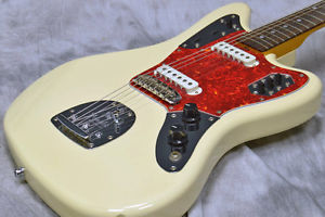 Fender Japan JG66-85 Vintage White, Jaguar, Made in Japan, a1137