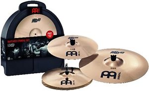 Meinl MB10 Brilliant Finish Matched Cymbal Set includes 14 inch Hihat/16 inch