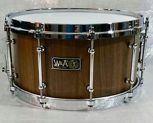 Walberg and Auge Snare Drum - 7x14 Walnut Stave Shell