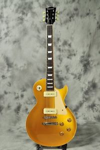 EDWARDS E-LP-125SD/P Gold guitar w/gigbag/456