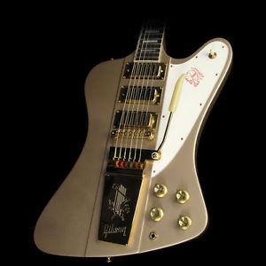 Used Gibson Custom 20th Anni 1965 Firebird VII Electric Guitar Golden Mist