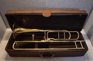 BACH 36BO STRADIVARIUS SERIES TROMBONE  W/F ATTACHMENT - EXC. PLAYING CONDITION
