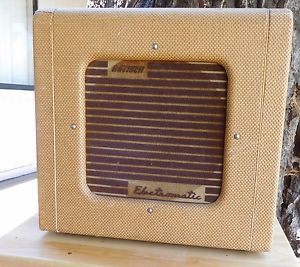 1955 GRETSCH TWEED TUBE AMP 10" 12 Watts VALCO 6V6s TIME CAPSULE RIVALS DELUXE !