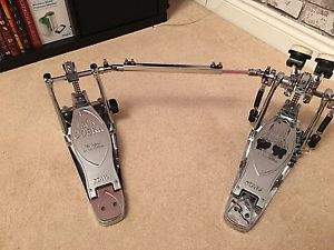 Tama Chrome Iron Cobra Double Kick Bass Drum Pedal Duo Glide & HI HAT STAND