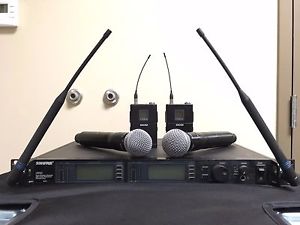 SHURE UHFR UR4D Wireless Microphone System (J5 or L3 Available) FREE US SHIPPING