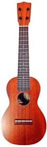 [LUNA] soprano ukulele LS-1mv domestic Honduras mahogany veneer P/O