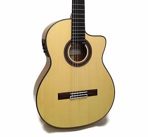 Cordoba GK Studio Flamenco Nylon String Acoustic-Electric Guitar w/ Gig Bag