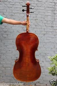 Top grade Cello Spruce Fine Flame Maple Powerful Sound Master Level 4/4 New #388