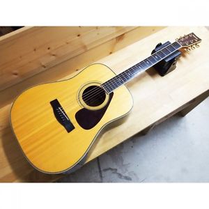 YAMAHA L-8 Natural w/hard case Free shipping Guiter Bass From JAPAN #P173