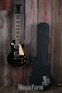 Gibson 2003 Les Paul Classic 1960 Reissue Electric Guitar Ebony w Hardshell Case