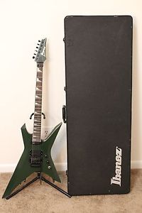 Ibanez Xiphos XPT70XH Flat Shadow Green 6-String w/ Hard Shell Case