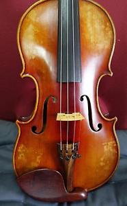 4/4 Rocca Enrico fu Giuseppe 1914 Labeled Old Fine Italian Violin Genova Video !