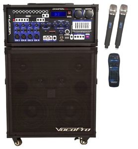 VocoPro CHAMPION-REC-5 Portable Karaoke System