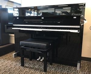 Schimmel C116 Upright Piano High Gloss Ebony Los Angeles 367665