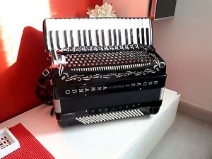 Akkordeon accordion acordeon  Made in Italy BUGARI ARMANDO CASSOTO
