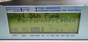 Yamaha FS1R FM synthesiser excellent condition 240Volt