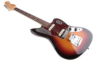 Fender Vintage '62 Jaguar 3TS Bj. 2006, wie neu+orig. Case+Mustang Bridge+Gurt