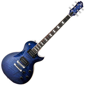 Zemaitis Zta400 Blue Quilted Map